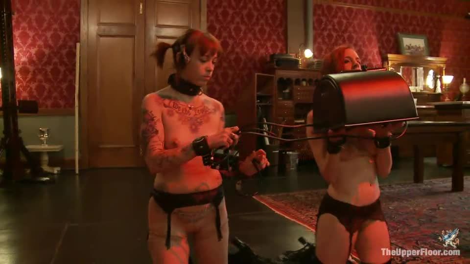 online porn video 21 femdom chastity strapon Service Day, slave on anal porn
