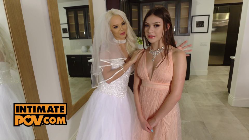 87Winter JadeIntimatePOV - Wedding Day POV Foursome With Petite Babes Elsa Jean, Emily Willis, Winter Jade