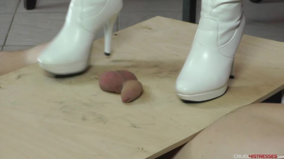 clip 35 chastity fetish fetish porn | Under her boots soles Cruel Mistresses | bdsm porn