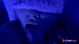 19 Year Old Babe Takes Dick In Mouth Then Rides It