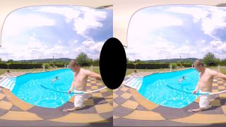 Reality Lovers  Rich Wife Creampied By The Pool Guy! Full Scene