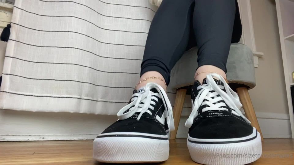 Sizetensolemates () - black vans sweaty peds joi jerk off while i show off my new sneakers and socks 30-11-2020