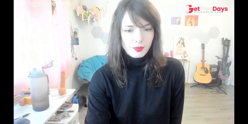 [GetFreeDays.com] Pleather Skirt Black Turtleneck Desperation Adult Clip June 2023