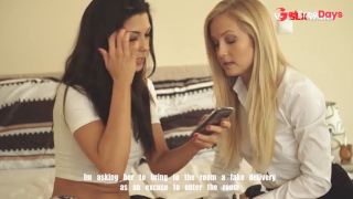 Spanish Babe Consoled in Hot Cuckold Threesome