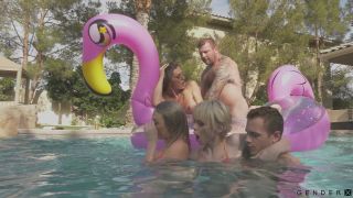 video 49 [GenderX] Nadia Love, Ivory Mayhem, Jade Venus Kate Zoha, Adira Allure - Trans Pool Party 3 01 Au... | orgy | orgy group blowjob with lesbians