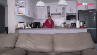 Please Cum in My Ass Daddy Stepdad catches Stepdaughter Watching Anal Porn