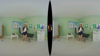  British Redhead Nurse Does Amazing Virtual Reality Striptease