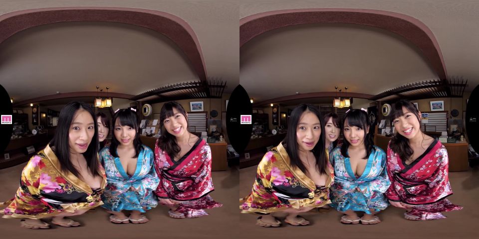 Haruna Hana, Kiritani Matsuri, Inaba Ruka MDVR-070 【VR】 HQ Boobs Co-star! ! A Creampie VR In A Hot Spring Inn Combined With Pururun Big Tits Pink Companion! ! Mixed Bathing Fucking &amp; Banquet Play 4...