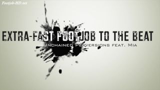 free porn clip 22 foot fetish anal feet porn | UNCHAINED PERVERSIONS GONZO presents Extreme Fast Footjob To The Beat | handjob and footjob
