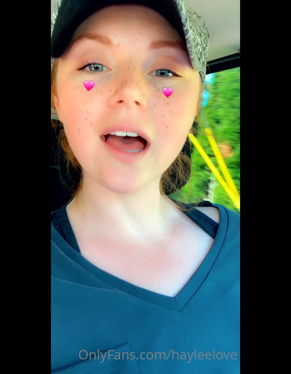 HayleeLove () Hayleelove - i thought this might give you guys a giggle heres me after the dentist yesterday 20-06-2020