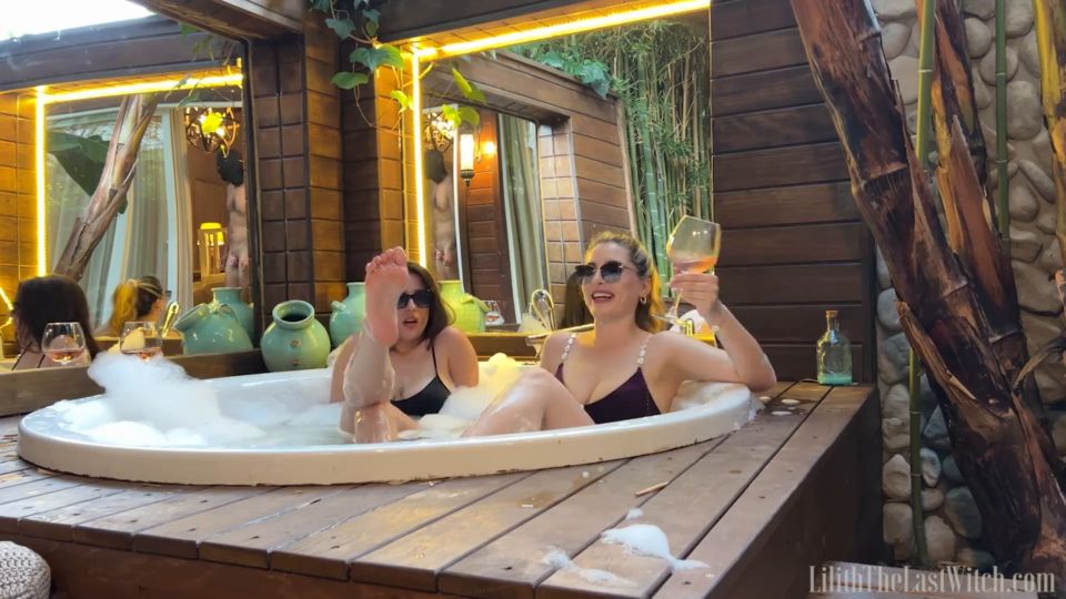MISTRESS LILITH LAST WITCH: "LUXURY BRAT GODDESSES BROKE HIM IN BUBBLES" (1080 HD) (2025)