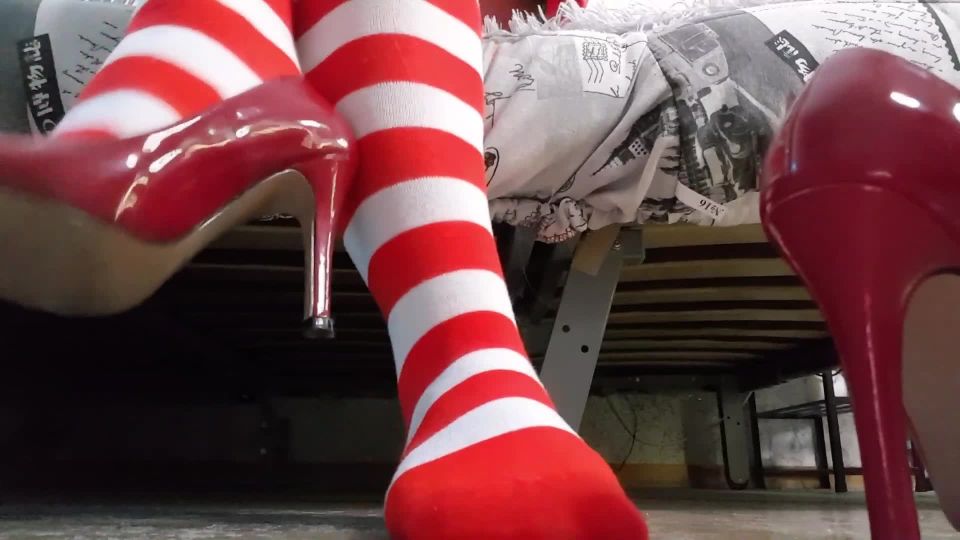 online adult clip 40 anna bell peaks foot fetish Christmas socks footjob. no panties POV – SmurfAss, cosplay on cosplay