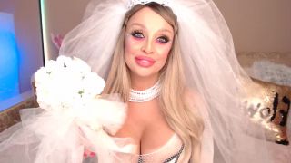 free xxx video 37 LoraFlower – Naughty Bride Desperate to Suck Two Huge, announcer bukkake on cumshot 
