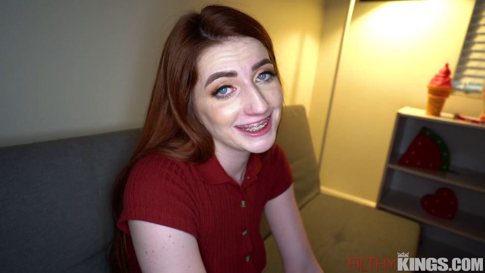 [GetFreeDays.com] Hot redhead stepsister gets my cum all over her new braces blo hardcore trans porn