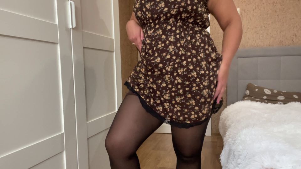 Sexy Sheer Pantyhose Look Good On My Ass