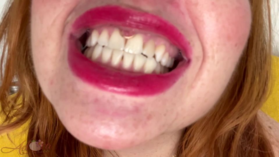 online adult video 34 femdom sissy chastity Adora bell – Tongue out Throat open, joi video on fetish porn
