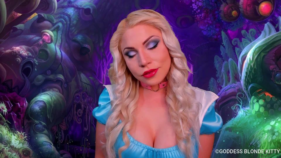 online xxx video 7 Goddess Blonde Kitty - Alice in Wonderland: Were All Mad Here, femdom mania on blonde porn 