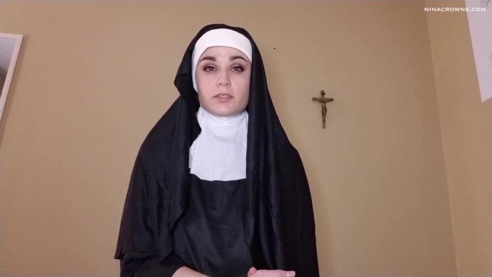 free porn clip 49 chaturbate fetish role play | Domina Nina - Nun Nina Leads You to Satan | religious