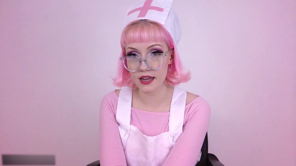 Evie Rees - Nurse drains your cock 3 times - Cum on tits