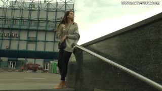 adult video 36 City Feet – Barefoot in a cloudy day. Part 2., femdom cuckold humiliation on femdom porn 