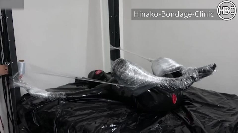 free online video 44 Latex Sex Doll Hinako Gets Tied and Teased with Dildo on femdom porn lesbian panty fetish