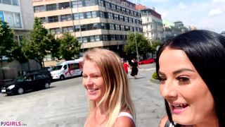 adult video clip 49 PJGirls – Claudia, Silvia Black – A Walk In Prague – 2021-08-13h,  on toys 