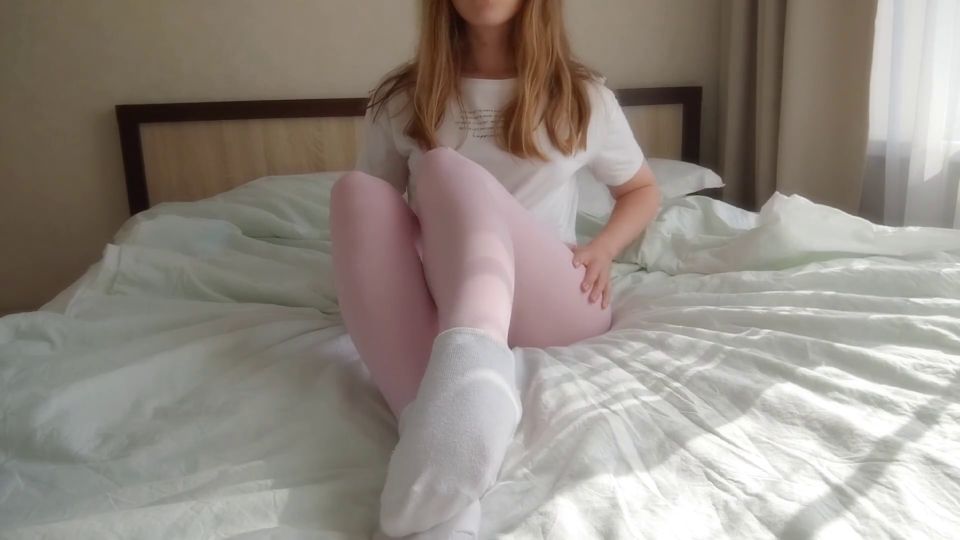 Horny Girlfriend Loves Sex, Cute Pantyhose And Socks