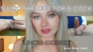 free porn video 26 xnxx fetish fetish porn | Miss Ruby Grey – Suck The Doctor’s Cock | femdom pov