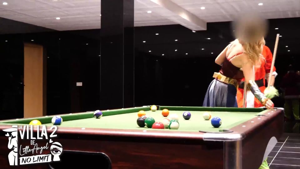 Miss Alice Wild - Fuck On Pool Table On The Costume Party Amateurporn