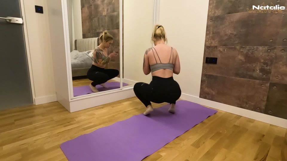 Natalie WayneStepsister Needed Help During Yoga But Got Fucked Instead