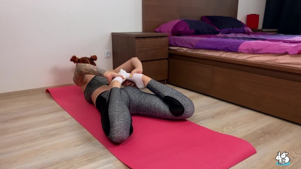 free adult clip 7 RedKiteKat - Redhead in Ripped Yoga Pants Gets A Hard Piledriver 12.10.20 | cum on pussy | cumshot trap big ass