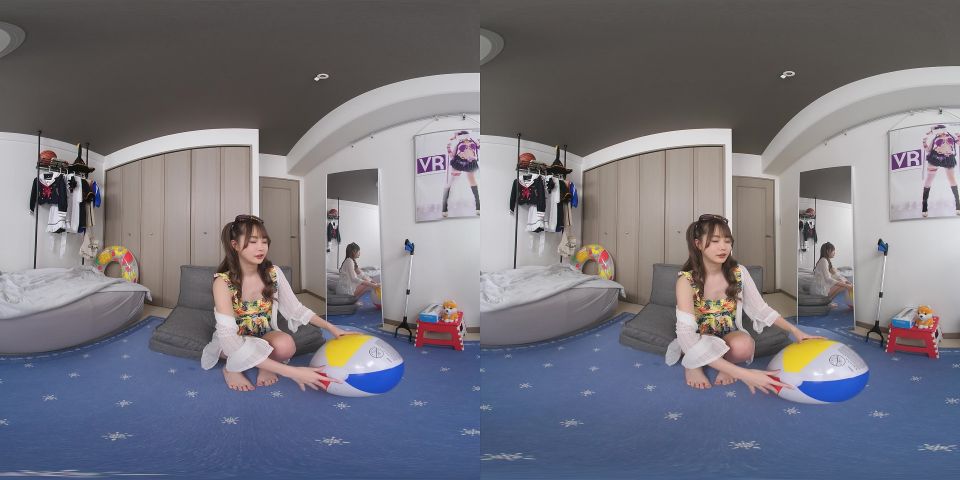 CRVR-306 【VR】「かわい過ぎてごめんね」アドリブだらけの超リラックスいちかに幸せが止まらない チアガールのTバック尻に即ズボッVR 松本いちか