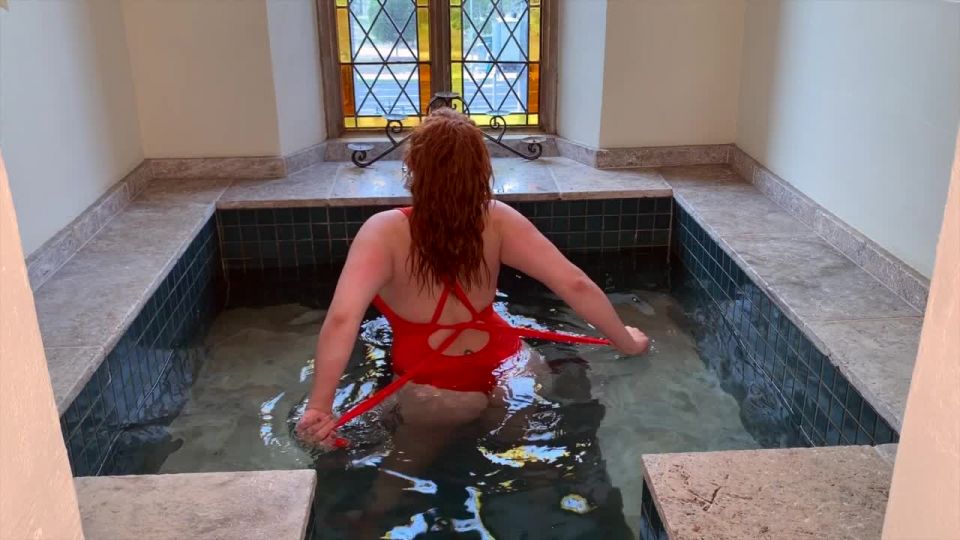 Jenna Love - Jennahasredhair - Playing with my pussy in the spa - jenna love - milf porn 