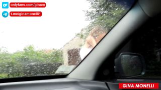 Fit Girl Suck StrangerS Cock In Car  Risky Public Blowjob 1080p