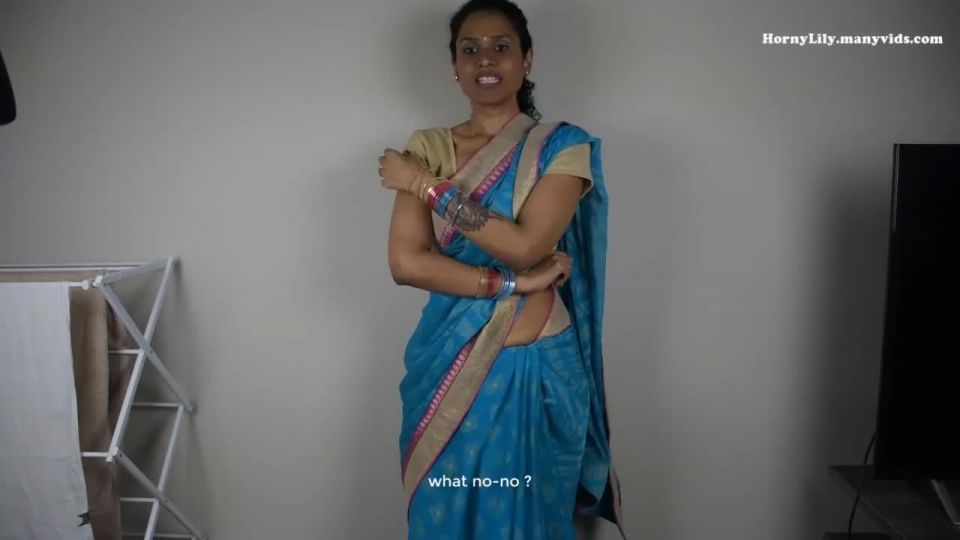 South indian step mother lets her son jerk off to her in full tamil rp