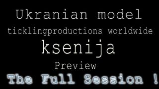 Ksenija&#039;s FULL 54 minutes tickle session !! - [Fetish porn]