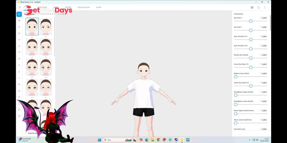 18 vroid studio VRM Posing Desktop VRM Adjuster  making a vore Comic