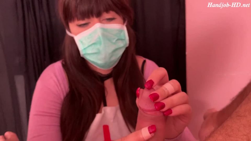  Nurse Sperm Condom handjob - Latexglovegirl, nurse on handjob porn