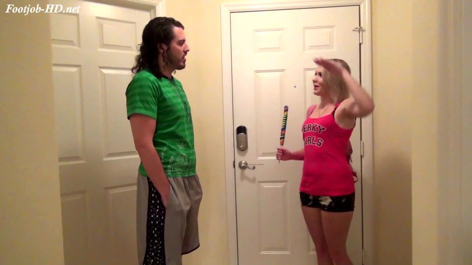 online video 21 Playing Footsie – JERKY GIRLS – Olivia Kasady on teen femdom empire clips4sale
