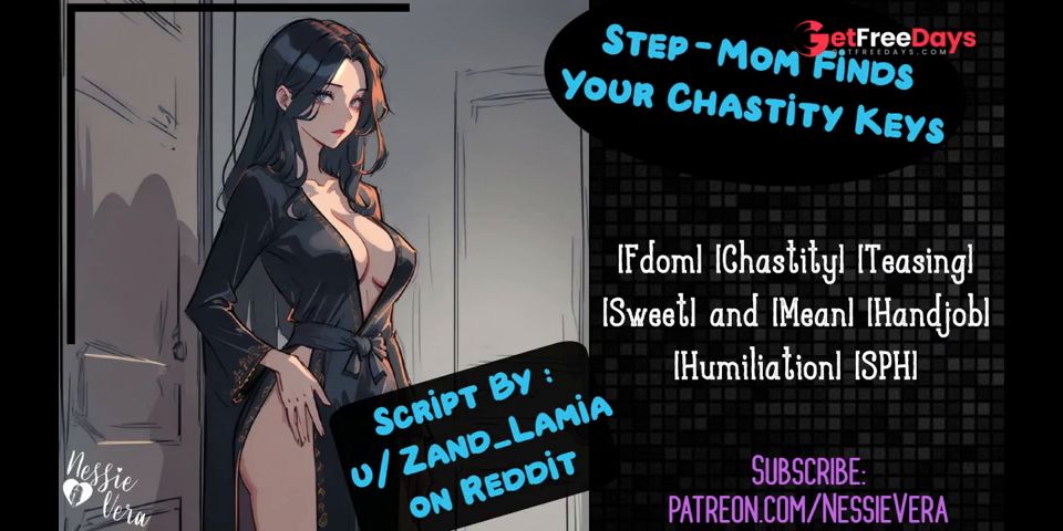 [GetFreeDays.com] Step-Mommy Finds Your Chastity Keys - Audio Roleplay Porn Stream January 2023