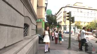 adult xxx clip 31 Sexy Spanish Slut Chiara fully exposed on the streets of Madrid, Scene 1 | brunette | big ass porn bdsm cage