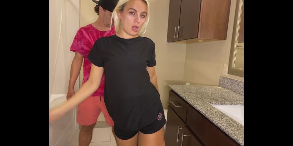 Minxx Marley  Teen Minxx Marley - Bubble Booty Blonde Behaves Badly Around BBC