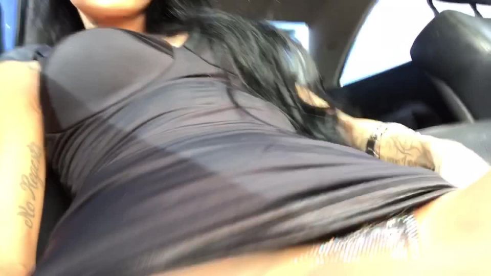 KimberveilsAZ - Making Myself Cum In The Car At The Park