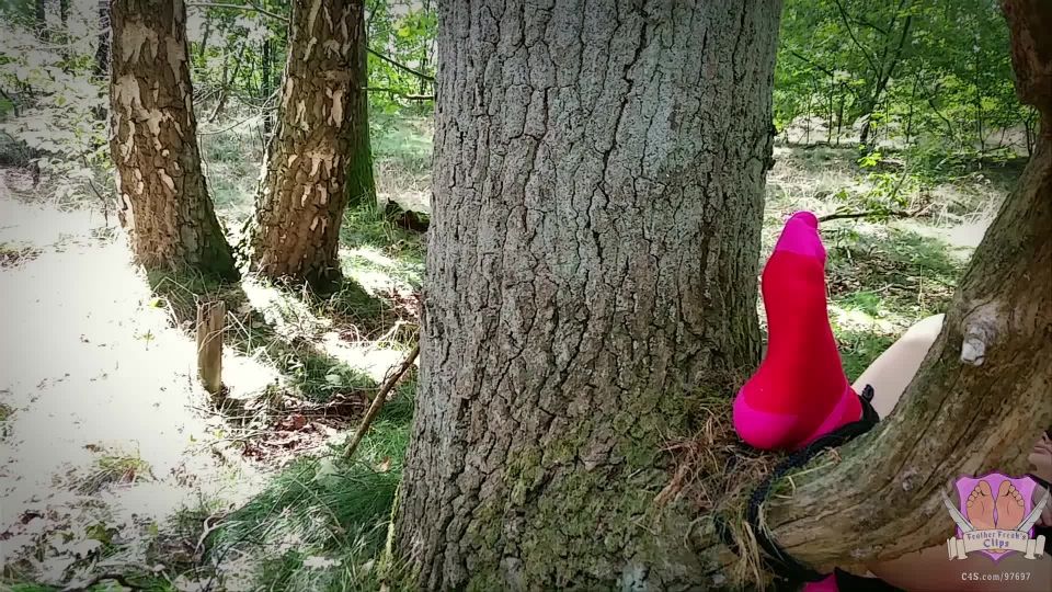 online adult video 41 stella cox foot fetish (tickle-torture.com) FeatherFreaksFootTickling - Forest-Foot-Fun PART I, foot on feet porn