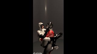 Harley Quinn Fucks With Catwoman After A Fight