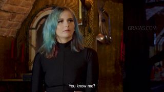 Tough teen on stage - Sophies debut 1080P - BDSM