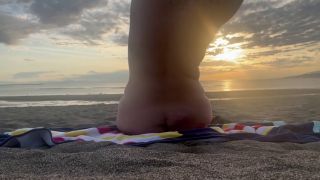 Tattooed Women Solo Beach fun