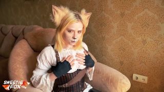 Steampunk Girl Hard Doggy Sex And Blowjob With Oral Creampie  Fox Cosplay 1080p