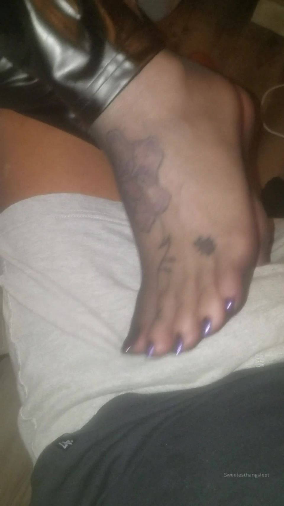  sweetesthangsfeet  15232219 a video he took of me messing around lol he sent, feet on feet porn