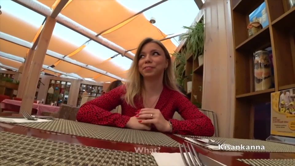 free porn video 42 Kisankanna - Young girl got an orgasm in a restaurant - Watch XXX Online [FullHD 1080P] on teen amateur sucking dick